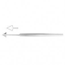 Jaeger Keratome Fig. 2 - Straight Stainless Steel, 13 cm - 5"